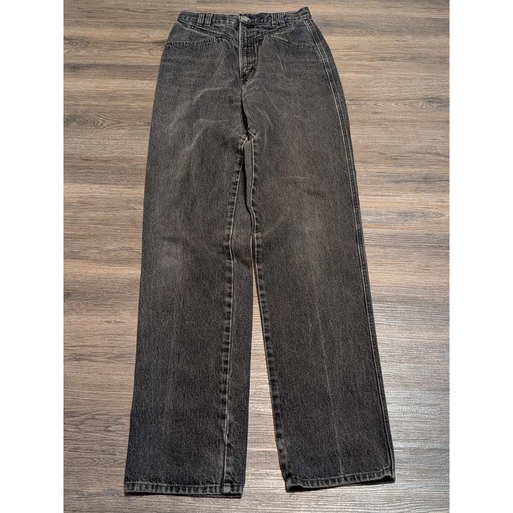 Vintage Rocky Mountain Black High Waisted Cowgirl Jeans Sz‎ 9/10 Made In USA